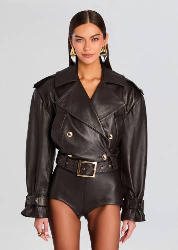 MALENE LEATHER JACKET